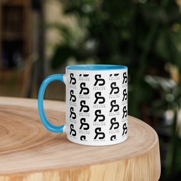 Tazza Save Your Passion - Bianca con interno colorato - immagine 11
