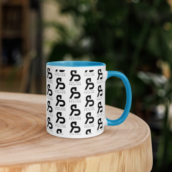 Tazza Save Your Passion - Bianca con interno colorato - immagine 12