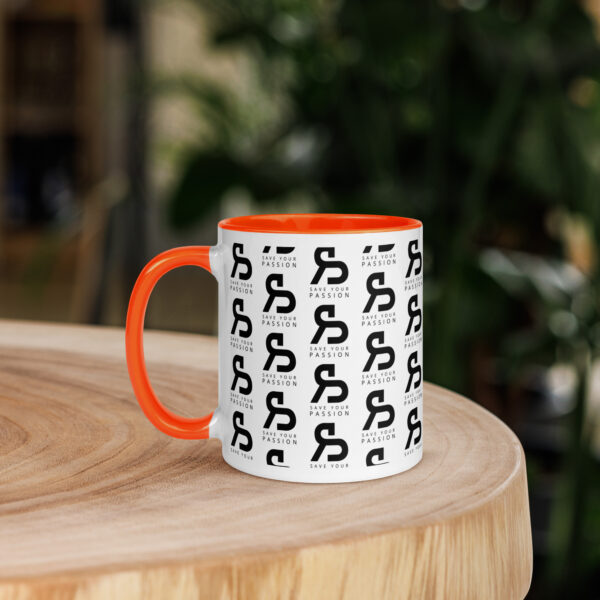 Tazza Save Your Passion - Bianca con interno colorato - immagine 8