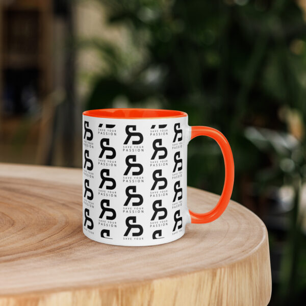 Tazza Save Your Passion - Bianca con interno colorato - immagine 9