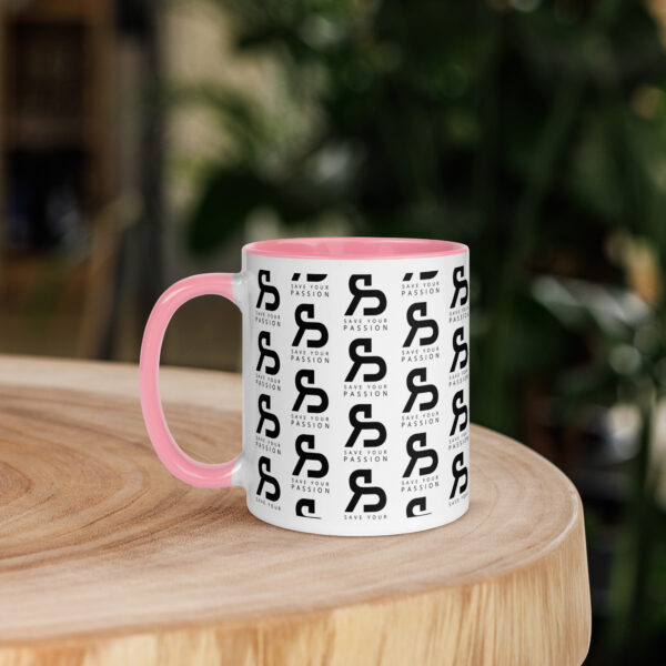 Tazza Save Your Passion - Bianca con interno colorato - immagine 14