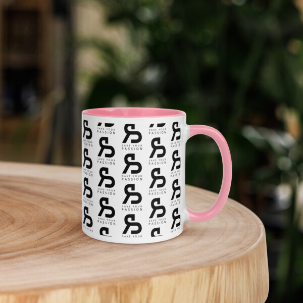 Tazza Save Your Passion - Bianca con interno colorato - immagine 15